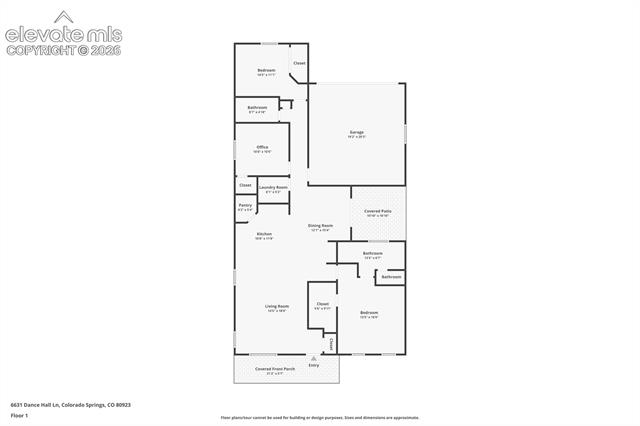 MLS Image for 6631  Dance Hall  ,Colorado Springs, Colorado