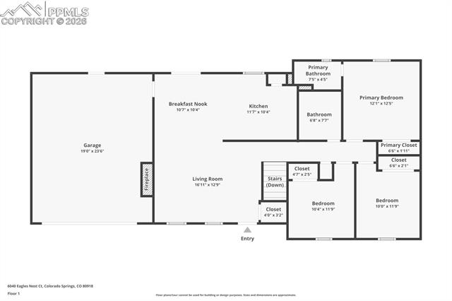 MLS Image for 6040  Eagles Nest  ,Colorado Springs, Colorado