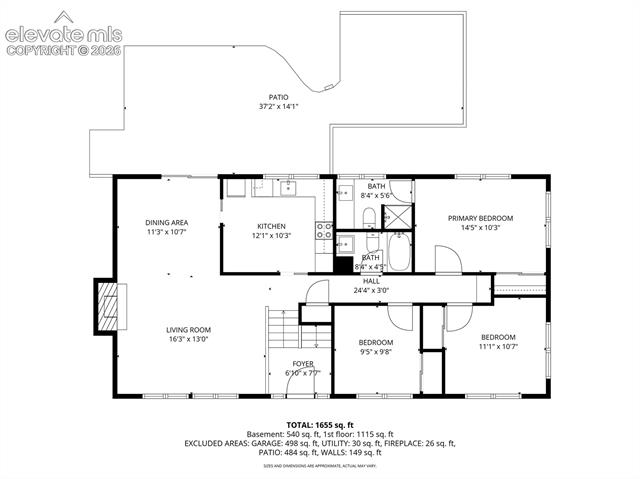MLS Image for 2301  Bedford  ,Colorado Springs, Colorado