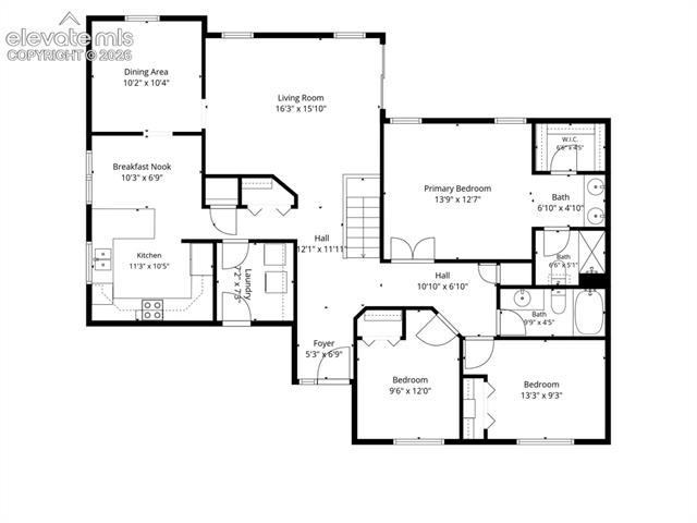 MLS Image for 843  Eagle Bend  ,Colorado Springs, Colorado