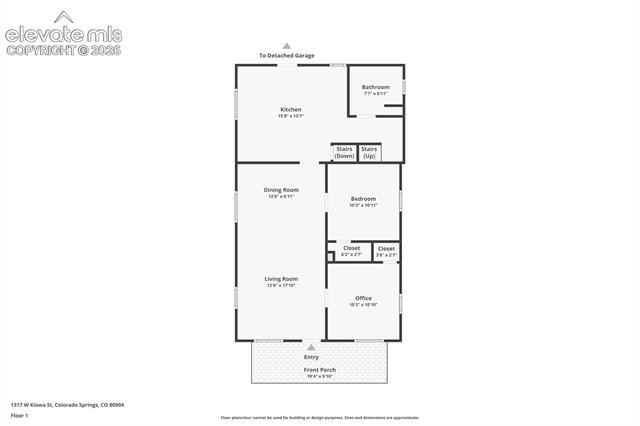 MLS Image for 1317 W Kiowa  ,Colorado Springs, Colorado