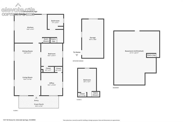 MLS Image for 1317 W Kiowa  ,Colorado Springs, Colorado