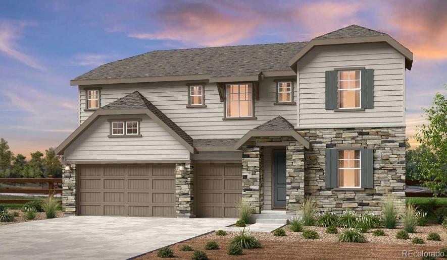 5732  Hickory Oaks Trail, castle rock MLS: 3723398 Beds: 5 Baths: 5 Price: $924,990