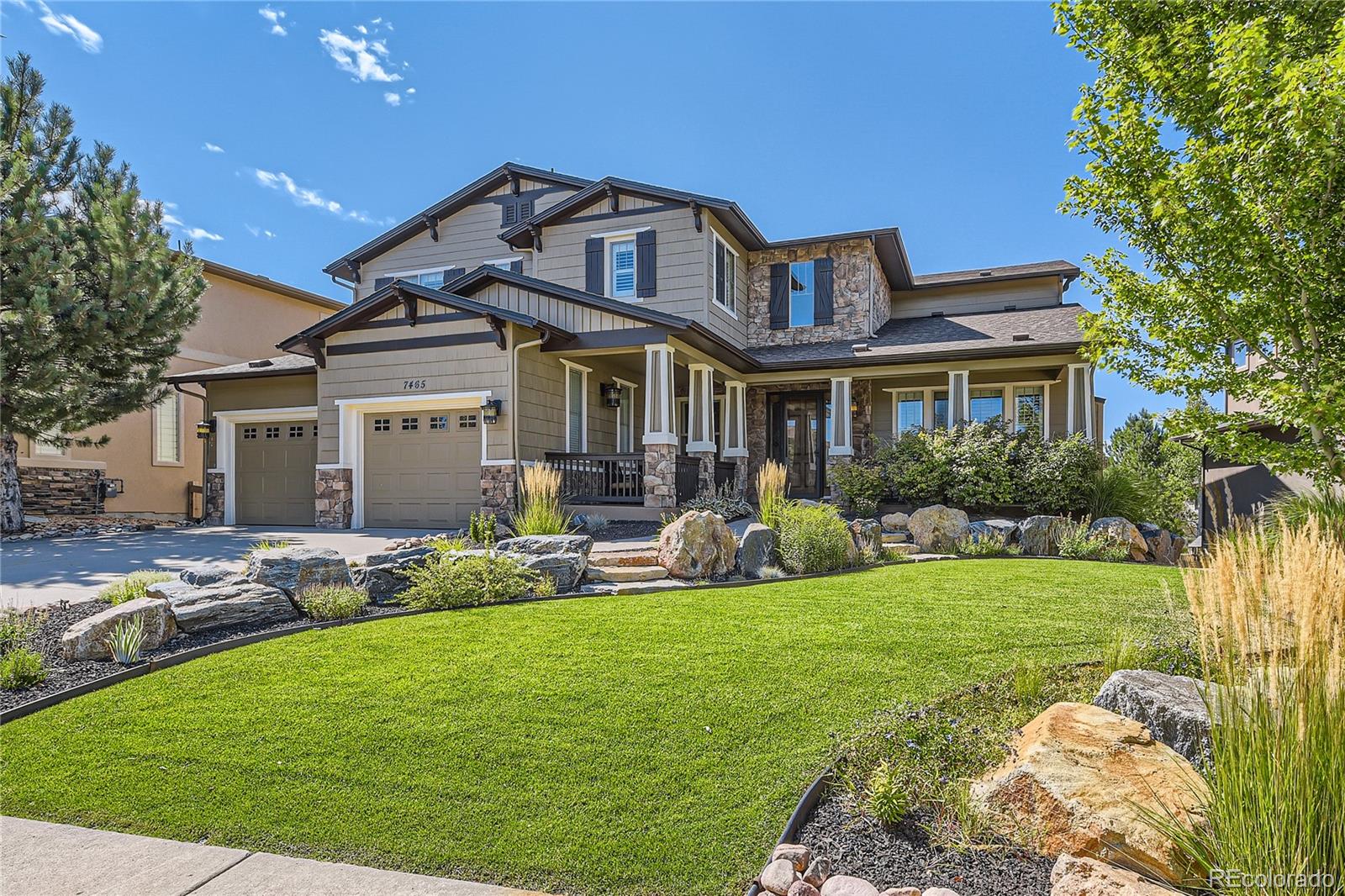 7465 S Jackson Gap Way, aurora MLS: 7471086 Beds: 5 Baths: 5 Price: $1,195,000