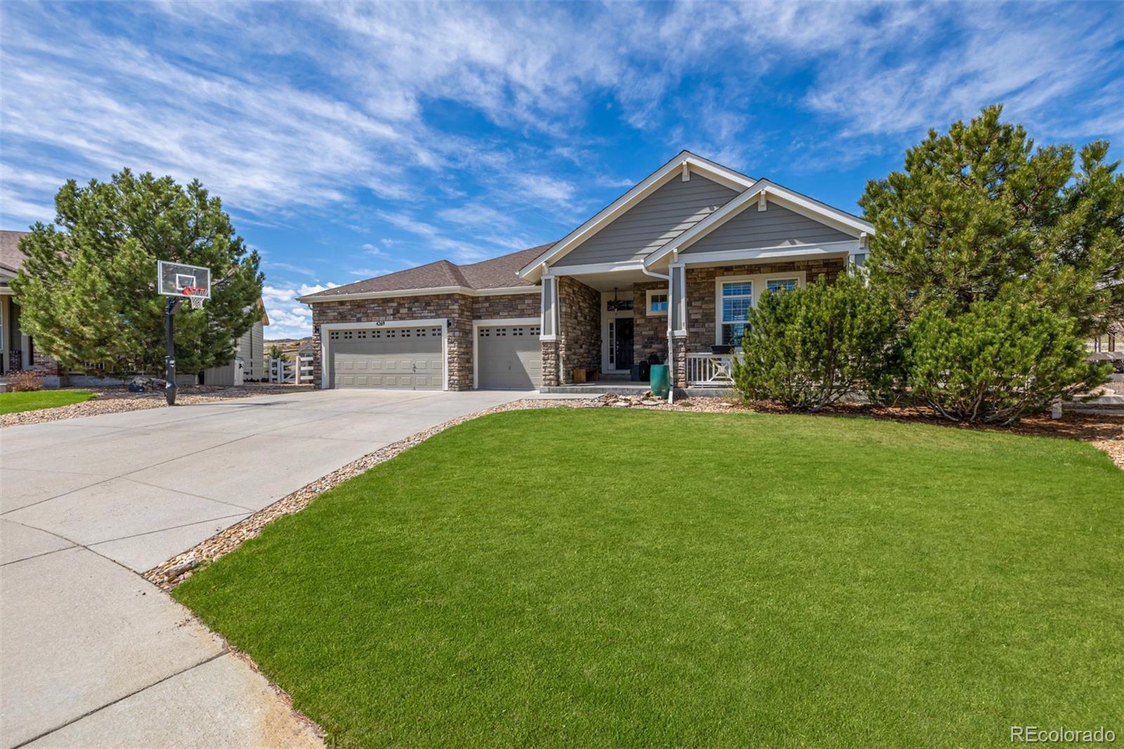 4269  Eagle Tail Lane, castle rock MLS: 6537209 Beds: 5 Baths: 3 Price: $850,000