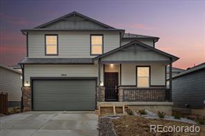 3845  Red Valley Circle, castle rock MLS: 7044624 Beds: 3 Baths: 3 Price: $614,990