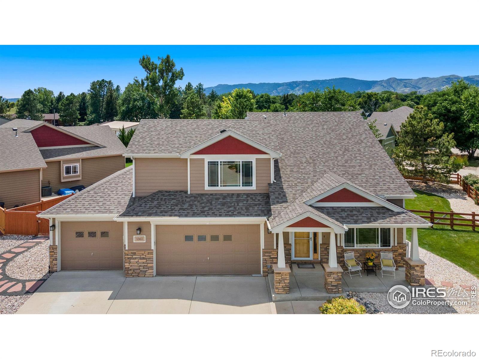 1361  Bubbling Brook Court, fort collins MLS: 123456789992927 Beds: 4 Baths: 4 Price: $779,900