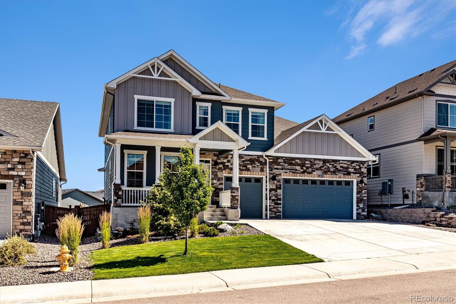 1483  Wingfeather Lane, castle rock MLS: 3722425 Beds: 5 Baths: 4 Price: $765,000