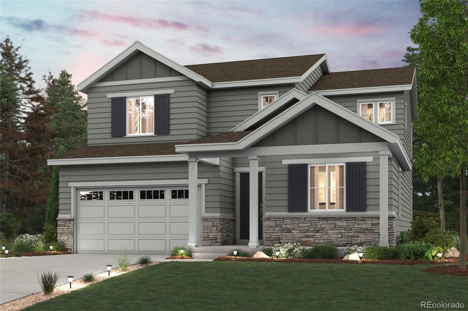 13860  Hanging Lake Street, parker MLS: 8458398 Beds: 3 Baths: 3 Price: $739,990