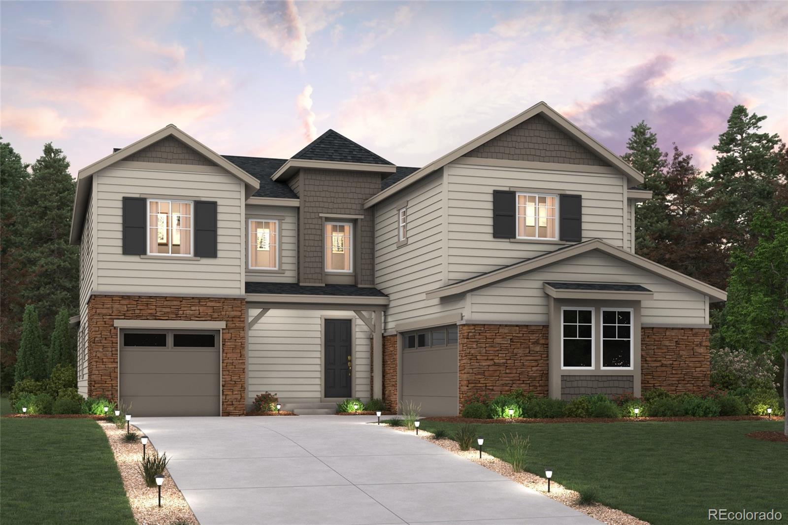 10750  Hanging Lake Way, parker MLS: 2143254 Beds: 5 Baths: 5 Price: $1,099,990