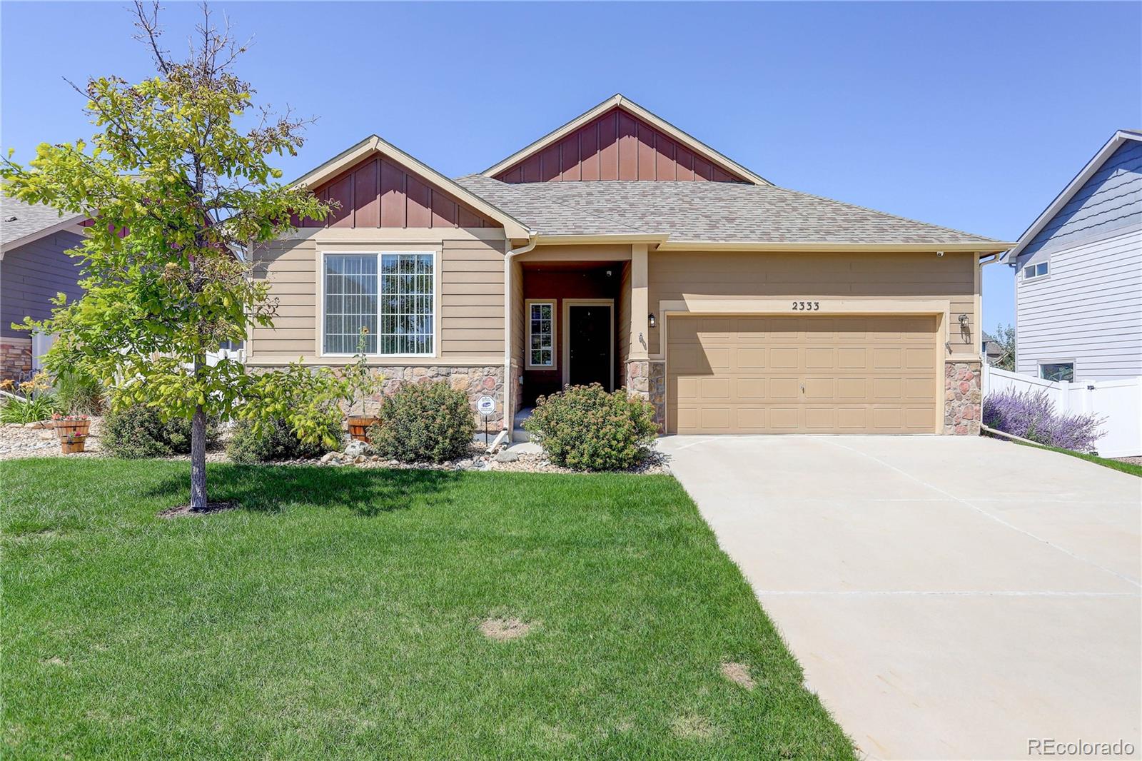 2333  76th Avenue Court, greeley MLS: 8363928 Beds: 3 Baths: 2 Price: $459,900