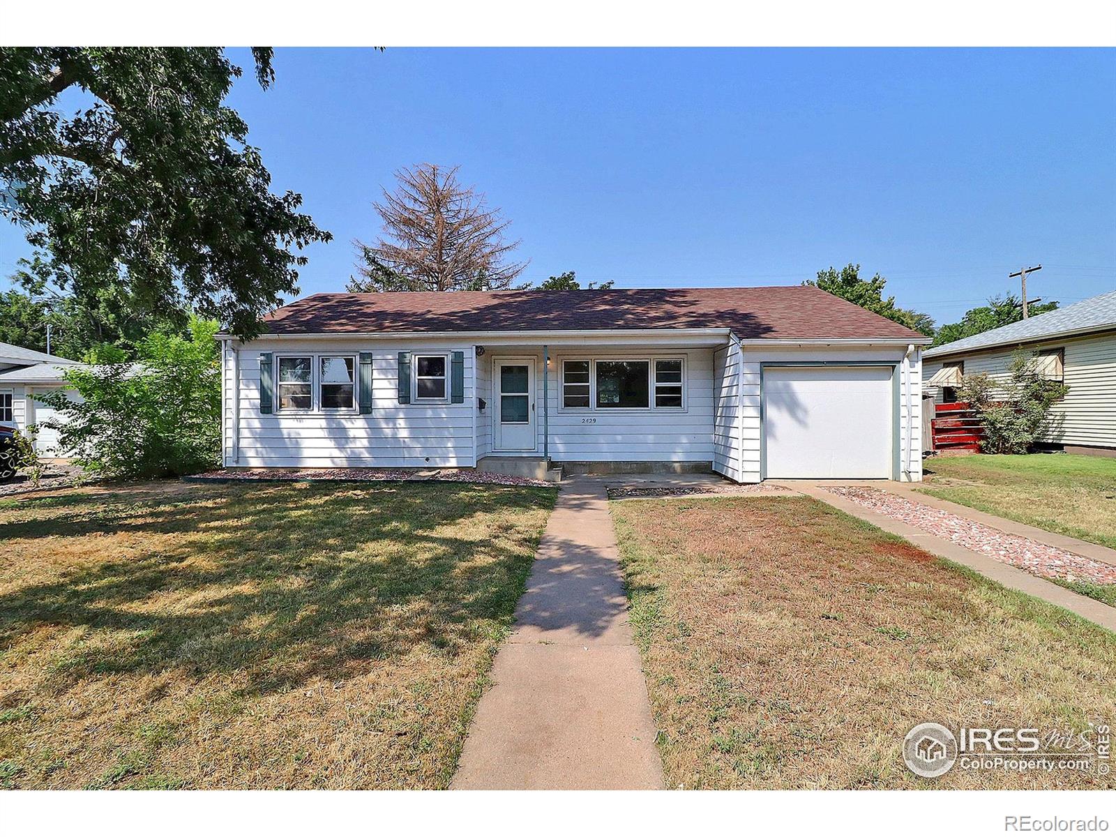 2429  12th Avenue, greeley MLS: 123456789994564 Beds: 3 Baths: 1 Price: $315,000