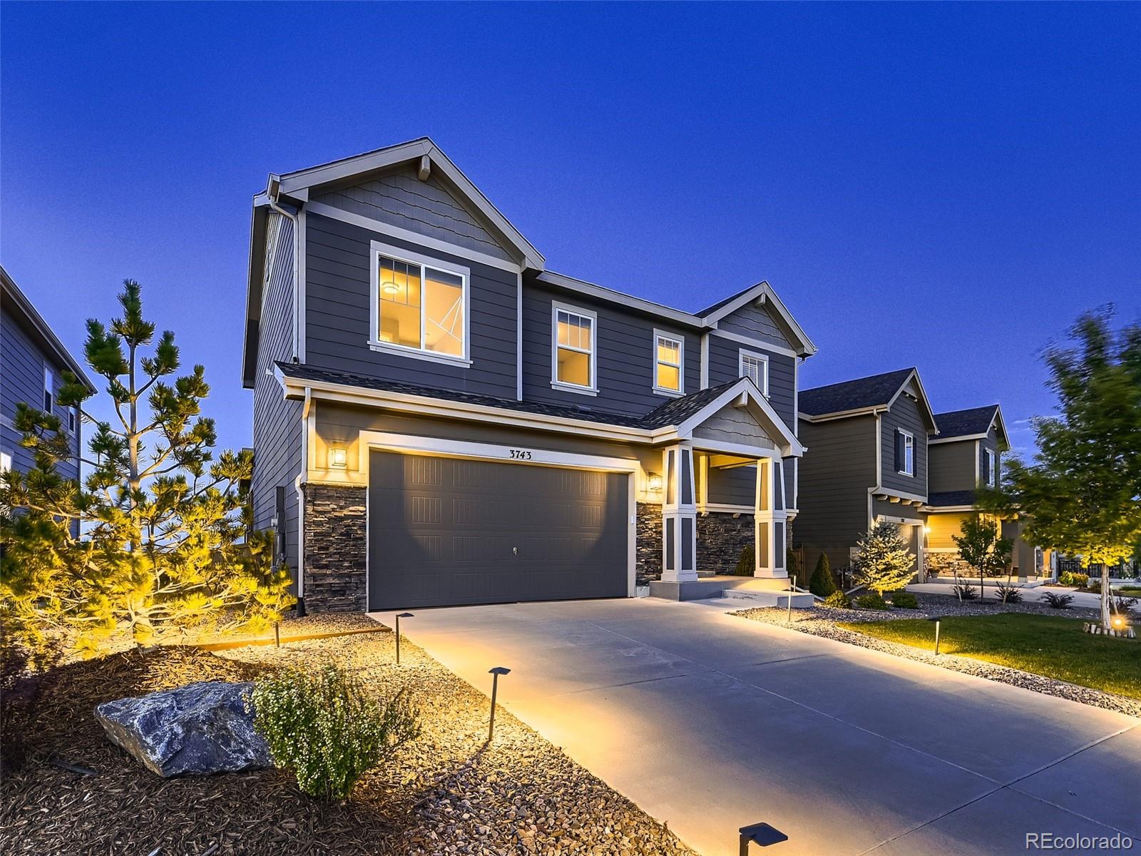 3743  White Rose Loop, castle rock MLS: 6013773 Beds: 3 Baths: 3 Price: $675,000