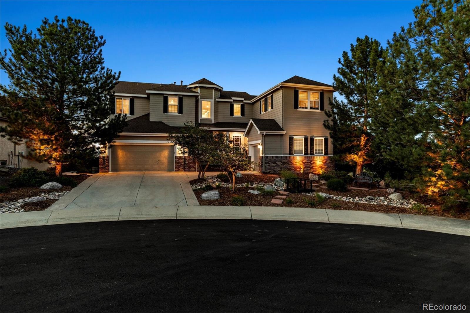 22495  Golfview Lane, parker MLS: 1971298 Beds: 5 Baths: 6 Price: $1,099,000