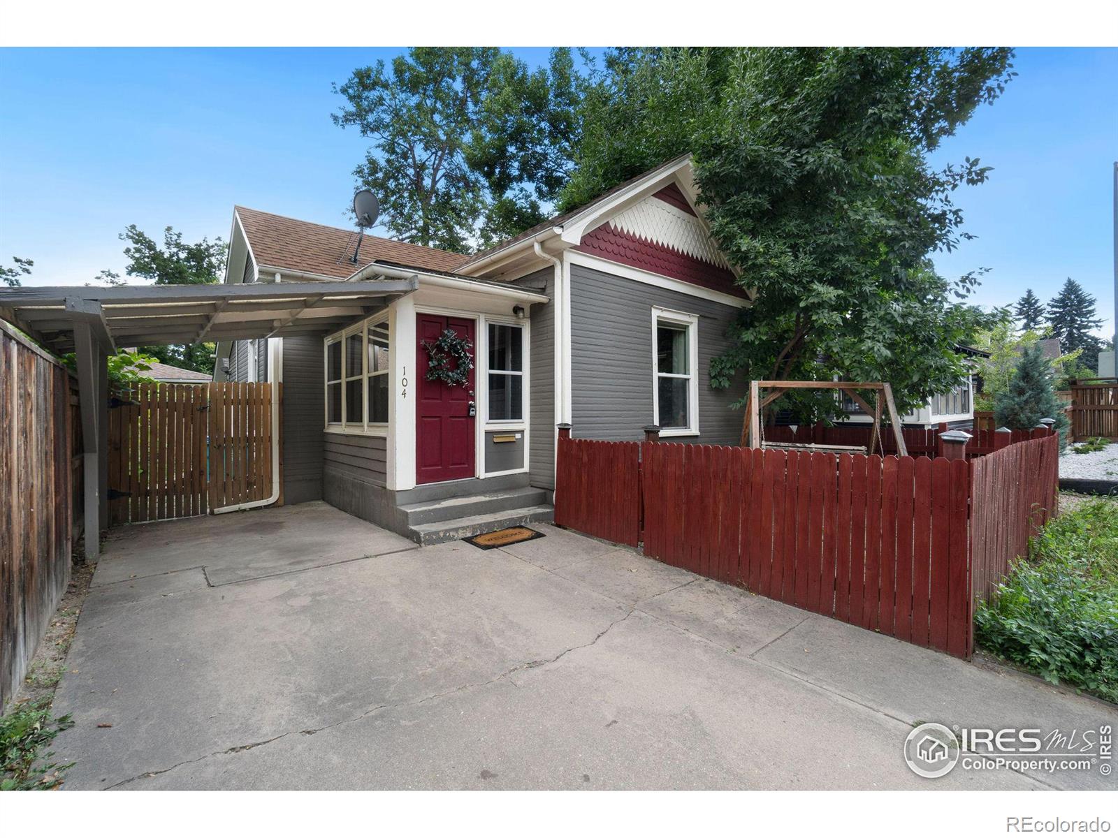 104 S Shields Street, fort collins MLS: 456789995199 Beds: 2 Baths: 1 Price: $415,000