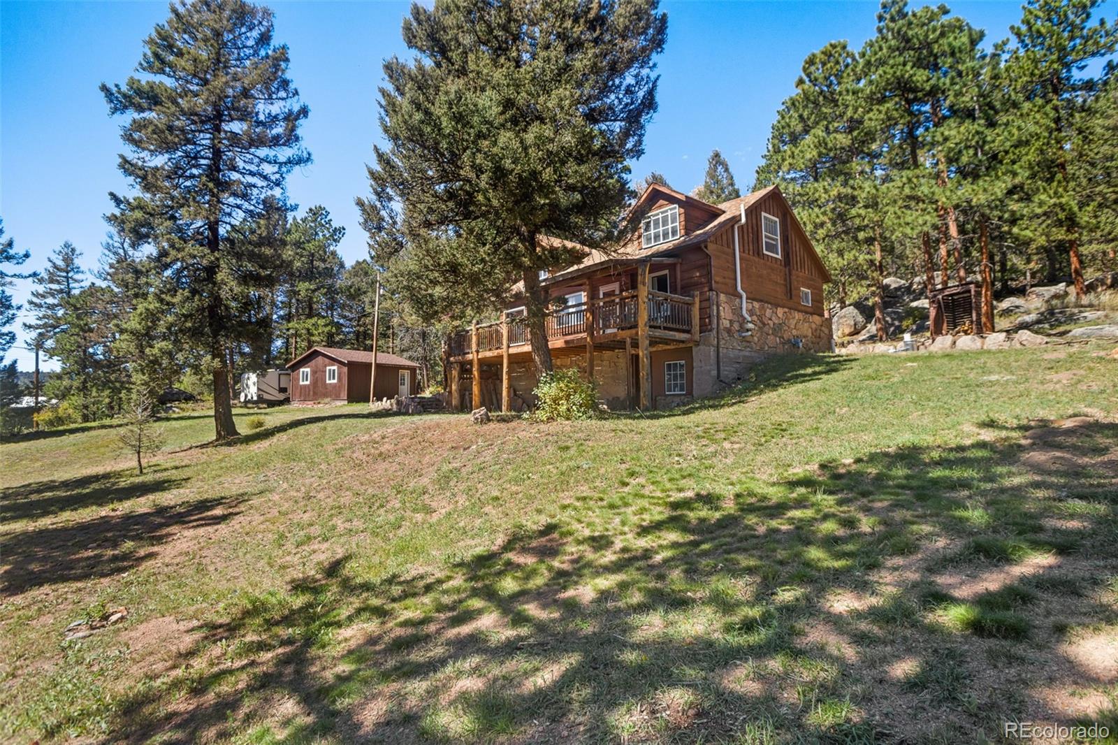11595 S US HWY 285 Frontage Road, conifer MLS: 4284977 Beds: 3 Baths: 2 Price: $580,000