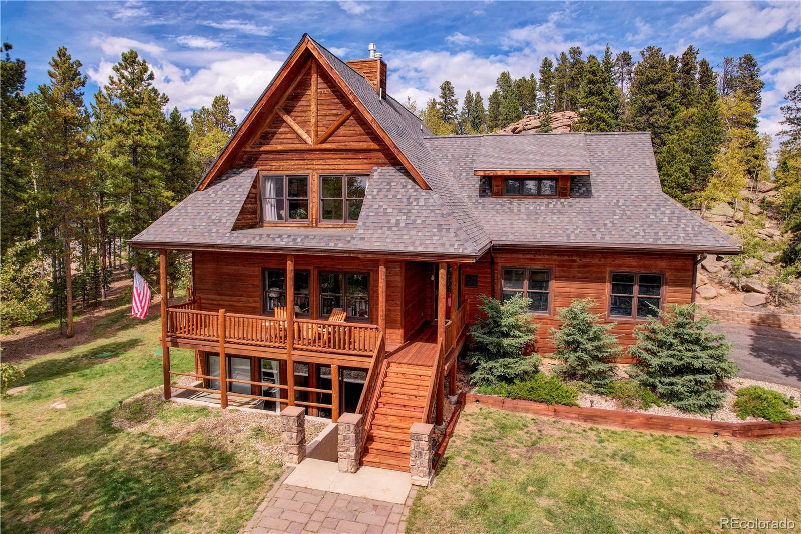 10632  Conifer Mountain Road, conifer MLS: 7080431 Beds: 4 Baths: 4 Price: $1,100,000