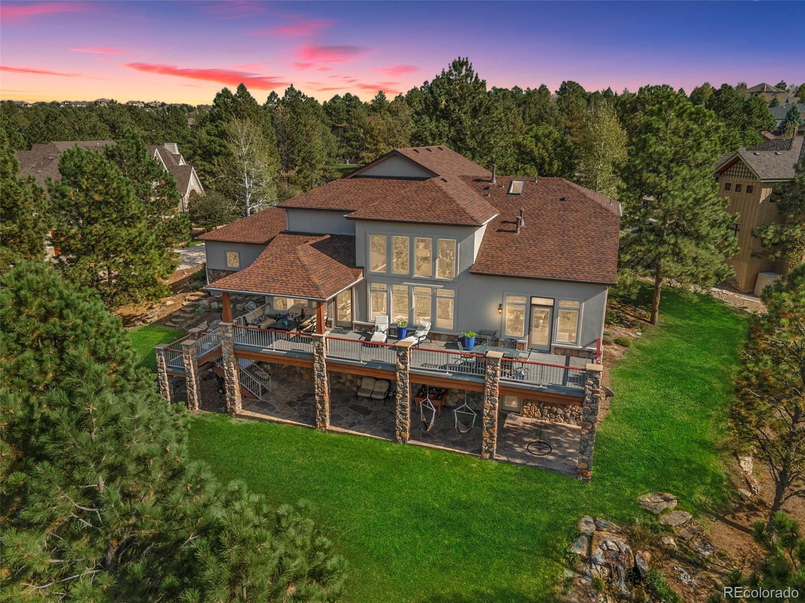 5257  Horned Owl Way, parker MLS: 2583191 Beds: 5 Baths: 5 Price: $1,475,000