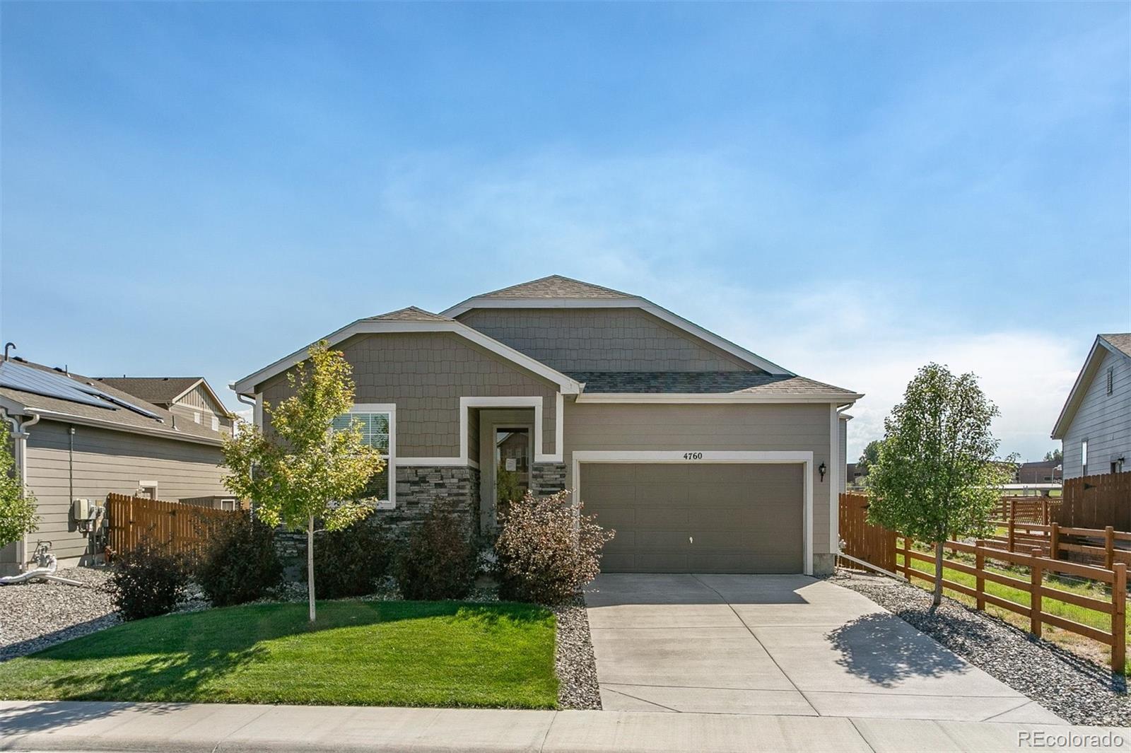 4760  Native Birch Lane, castle rock MLS: 3366939 Beds: 3 Baths: 2 Price: $550,000