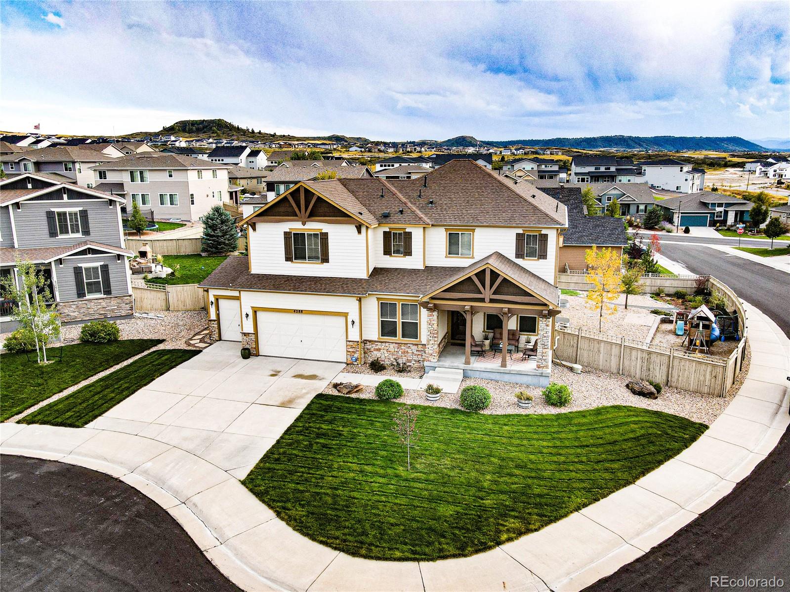 4288  Manorbrier Court, castle rock MLS: 8619633 Beds: 5 Baths: 5 Price: $850,000