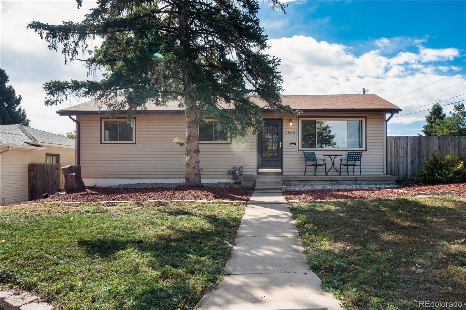 4500 E Wyoming Place, denver MLS: 2050872 Beds: 4 Baths: 2 Price: $598,000