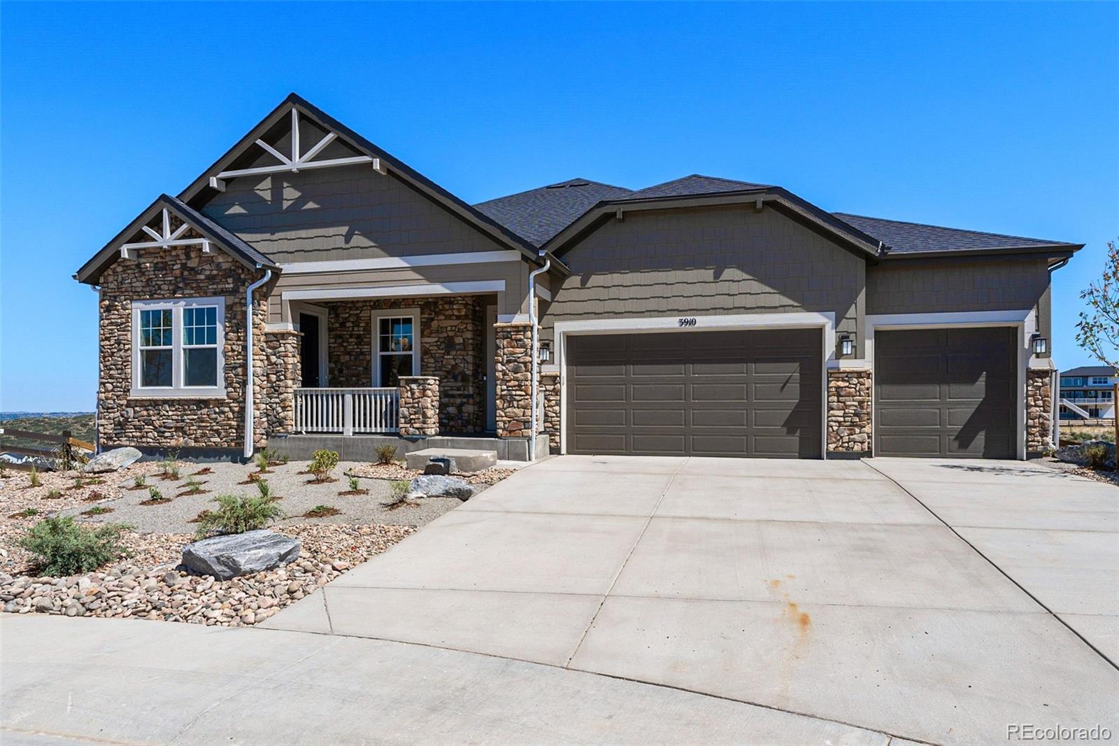 3910  Freestone Point, castle rock MLS: 5924909 Beds: 3 Baths: 3 Price: $1,198,990