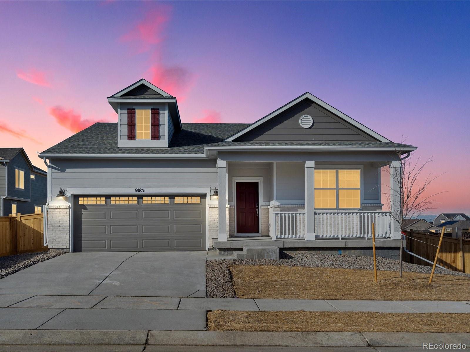 9185  Rifle Street, commerce city MLS: 2297583 Beds: 3 Baths: 2 Price: $549,990