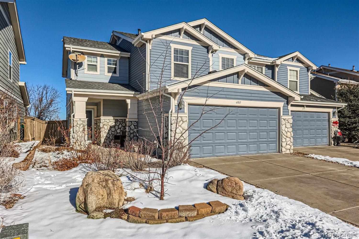 6085  Raleigh Circle, castle rock MLS: 3529829 Beds: 3 Baths: 3 Price: $499,000