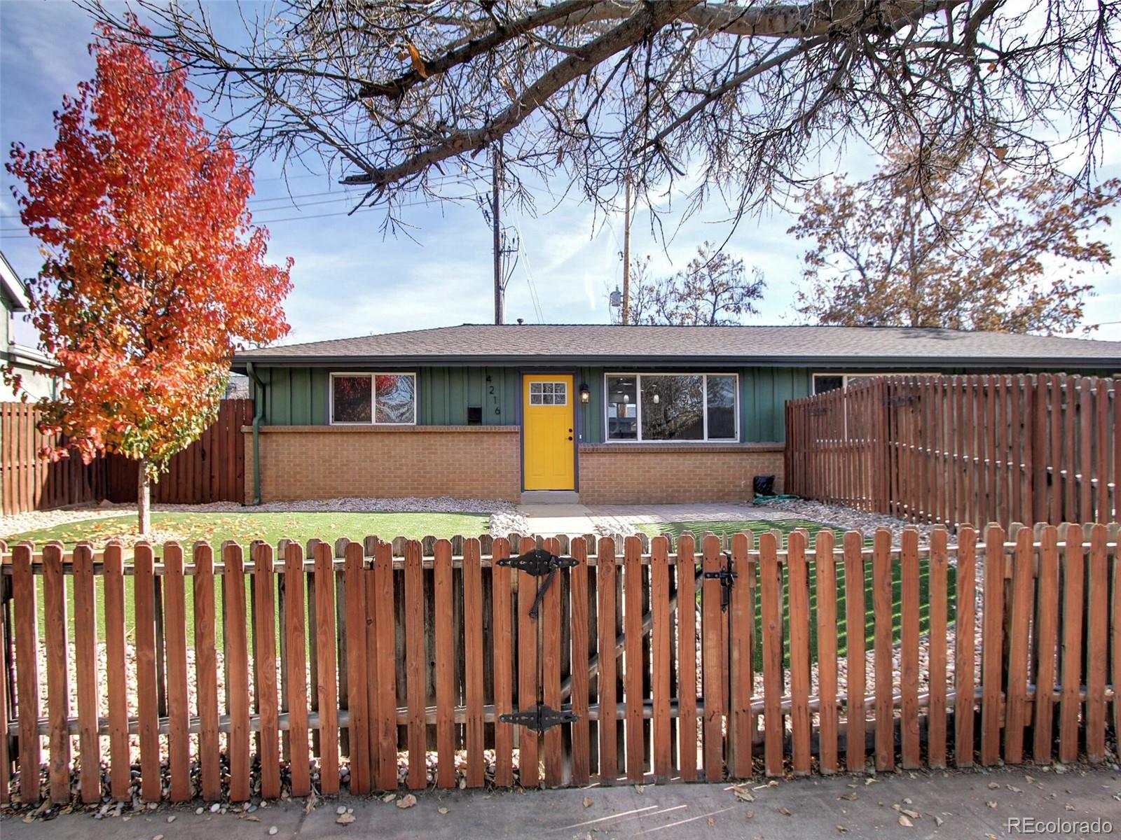 4216 N Pecos Street, denver MLS: 9139128 Beds: 2 Baths: 1 Price: $474,000