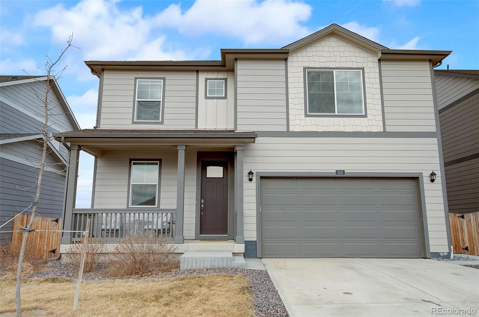 2101  Mountain Sky Drive, fort lupton MLS: 3321363 Beds: 4 Baths: 3 Price: $520,000
