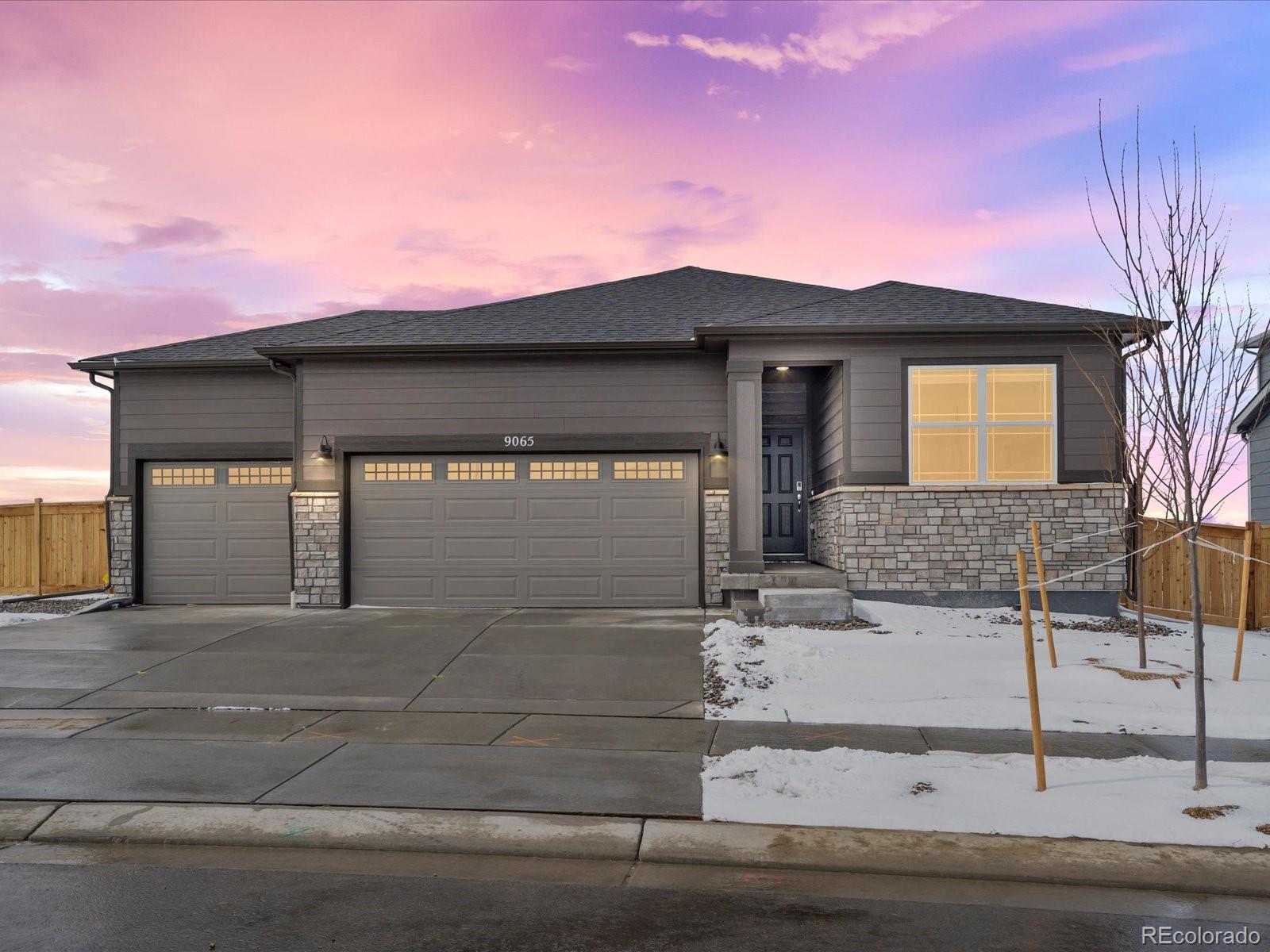 9065  Rifle Street, commerce city MLS: 4553860 Beds: 3 Baths: 2 Price: $564,990