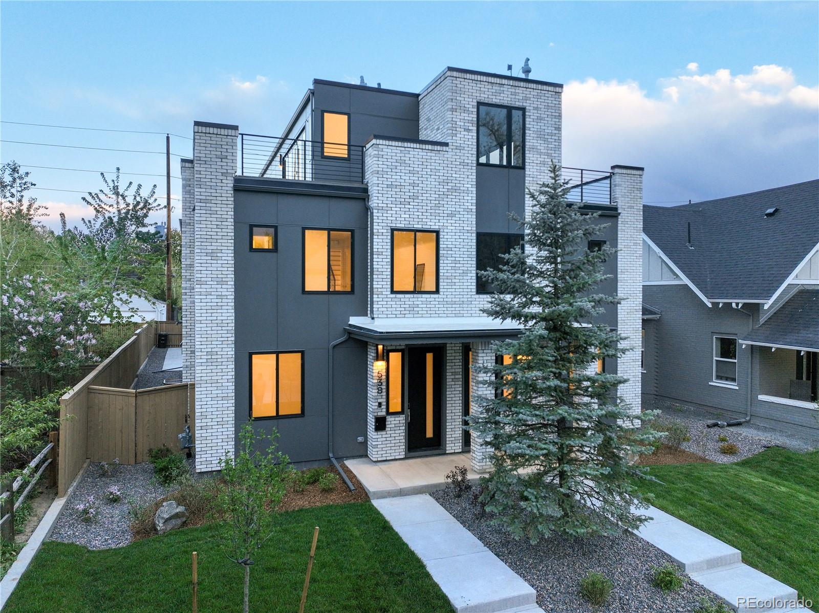 538 N University Boulevard , Denver  MLS: 7884501 Beds: 4 Baths: 5 Price: $1,550,000