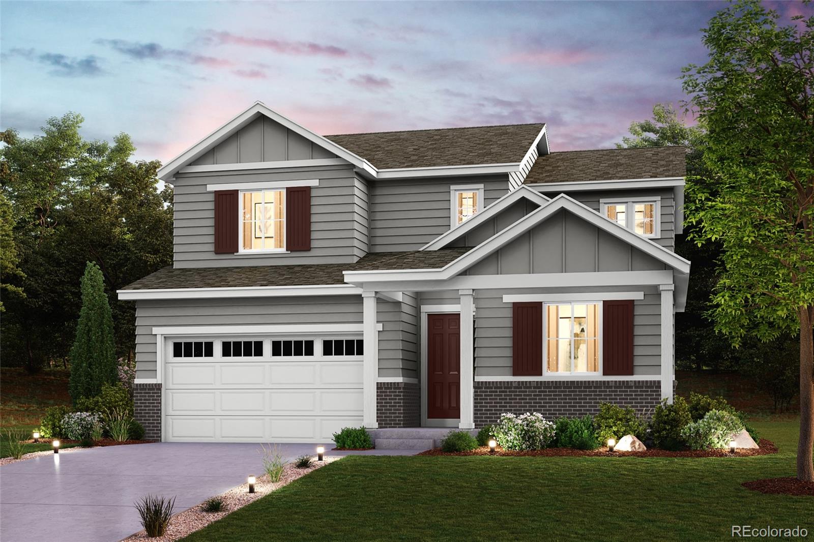 14024  Deertrack Lane, parker MLS: 9466258 Beds: 3 Baths: 3 Price: $716,580