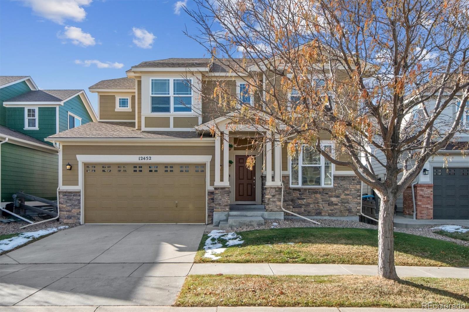 12452 E 106th Place, commerce city MLS: 2329761 Beds: 4 Baths: 4 Price: $564,900