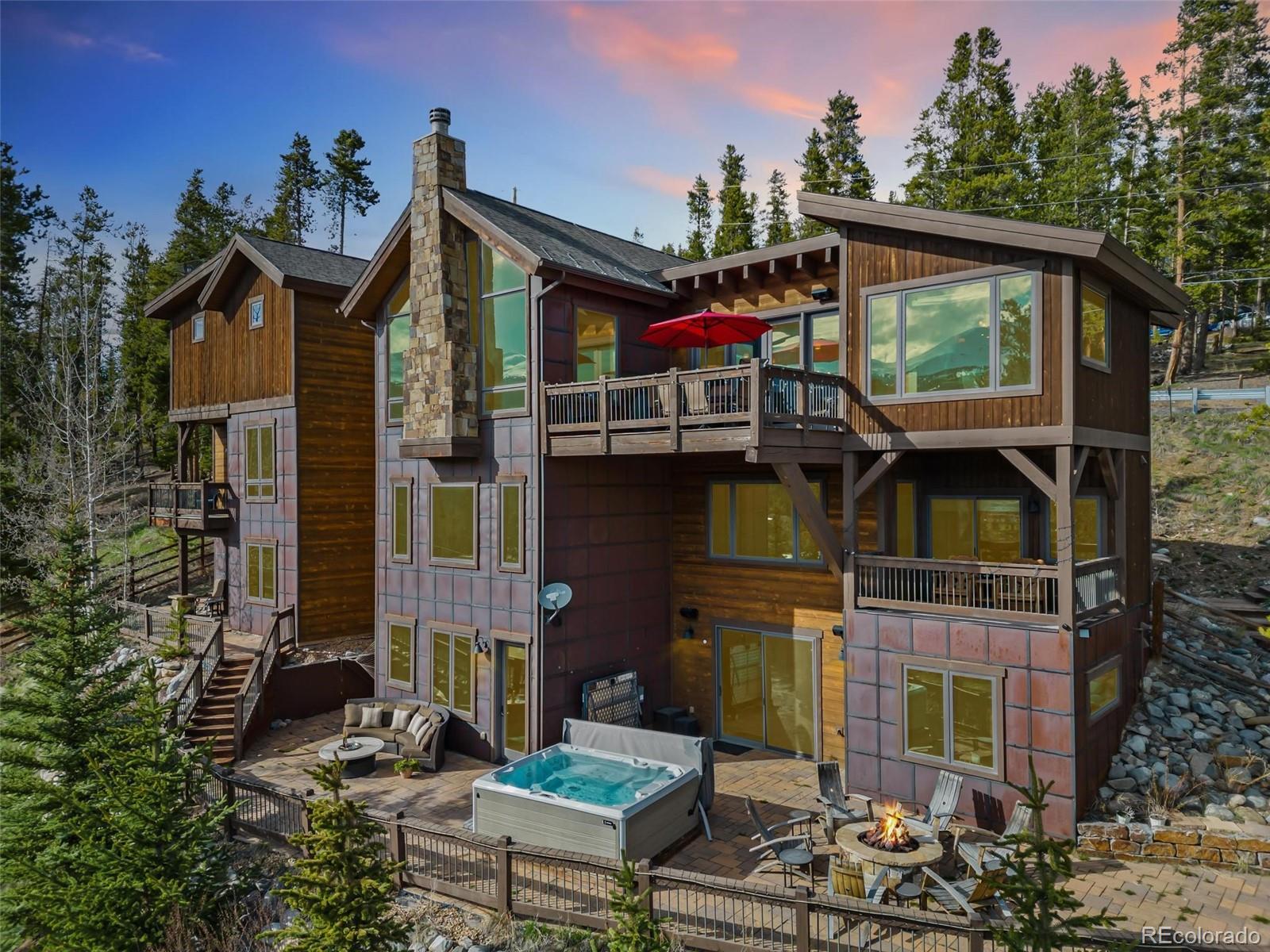 597  Forest Hills Drive, breckenridge MLS: 3366889 Beds: 5 Baths: 5 Price: $3,599,000