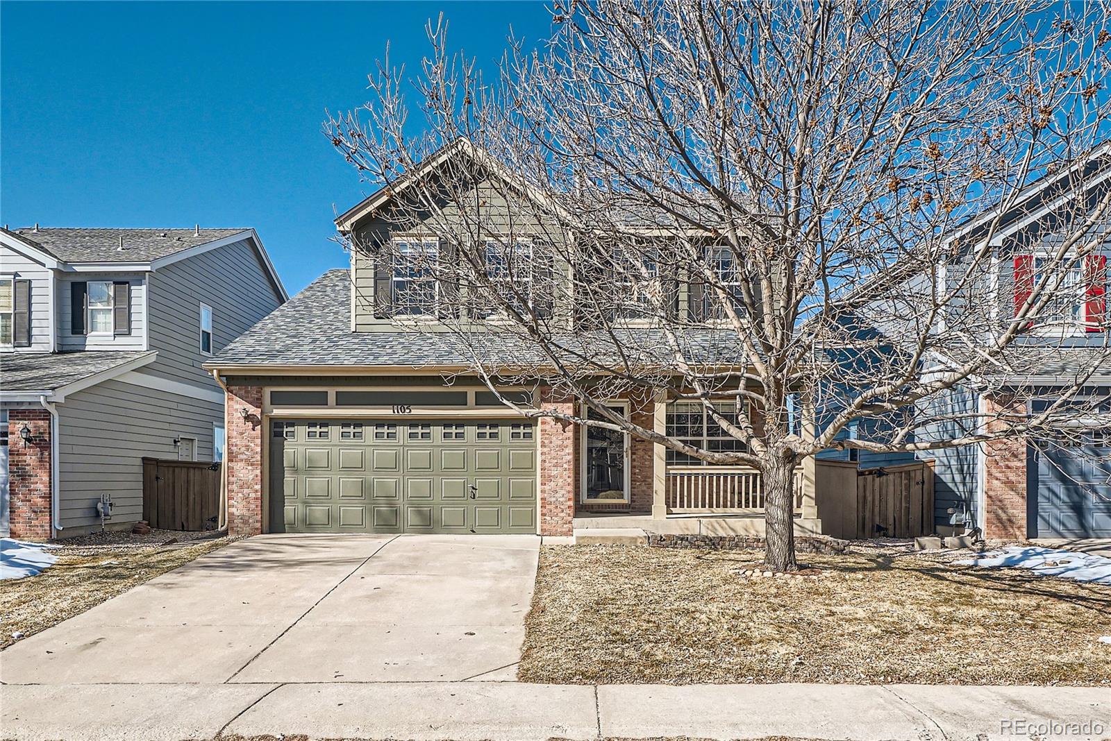 1105  Mulberry Lane, highlands ranch MLS: 3651298 Beds: 3 Baths: 3 Price: $655,000