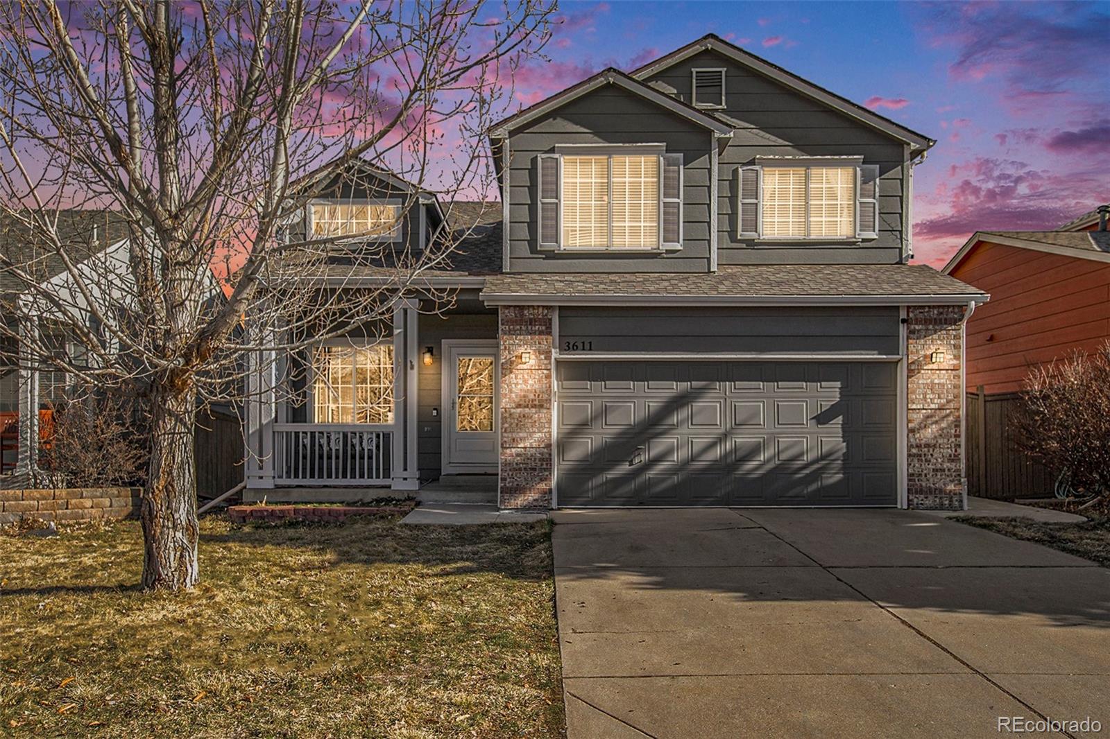 3611  Morning Glory Drive, castle rock MLS: 7649355 Beds: 3 Baths: 3 Price: $579,900