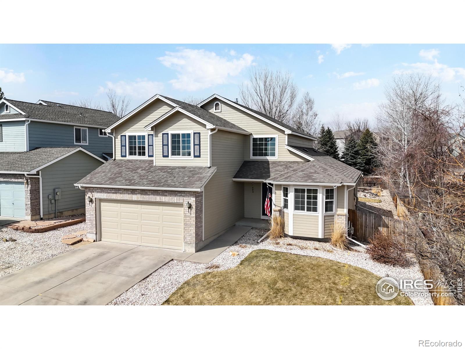 408  Triangle Drive, fort collins MLS: 4567891004582 Beds: 3 Baths: 3 Price: $575,000