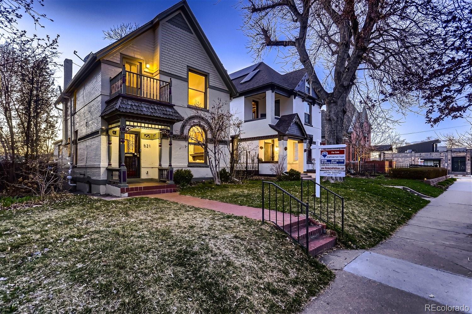 521 s pearl street, denver sold home. Closed on 2024-04-18 for $1,020,500.