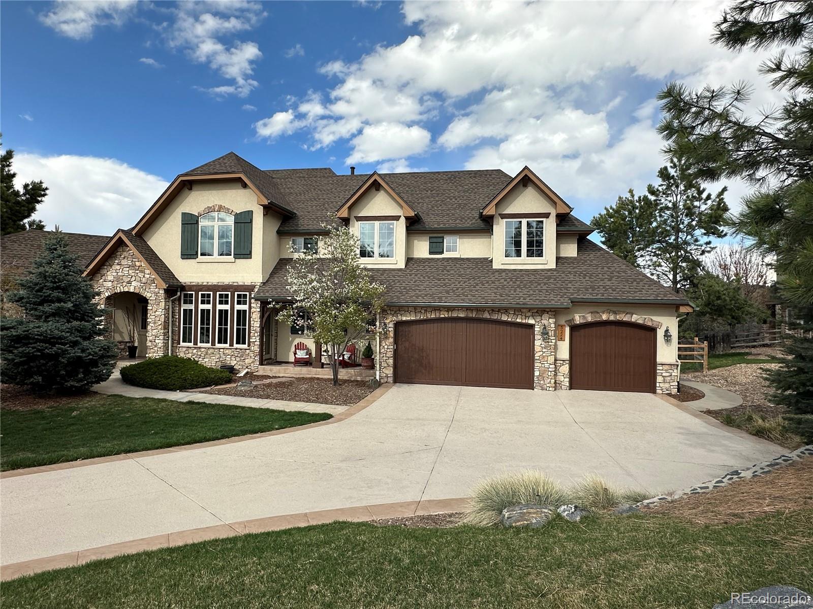 5224  Shade Tree Lane, parker MLS: 5514804 Beds: 5 Baths: 5 Price: $1,375,000