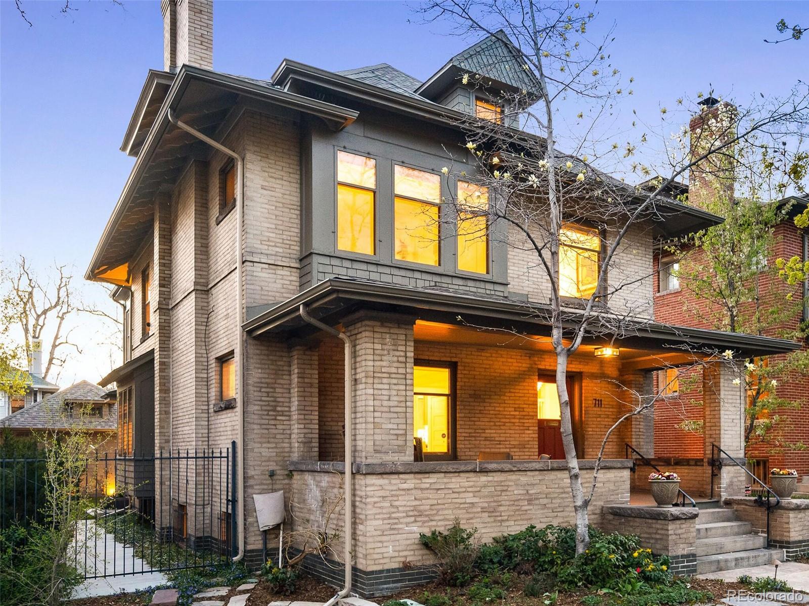 711 N Humboldt Street, denver MLS: 8899002 Beds: 6 Baths: 5 Price: $1,975,000