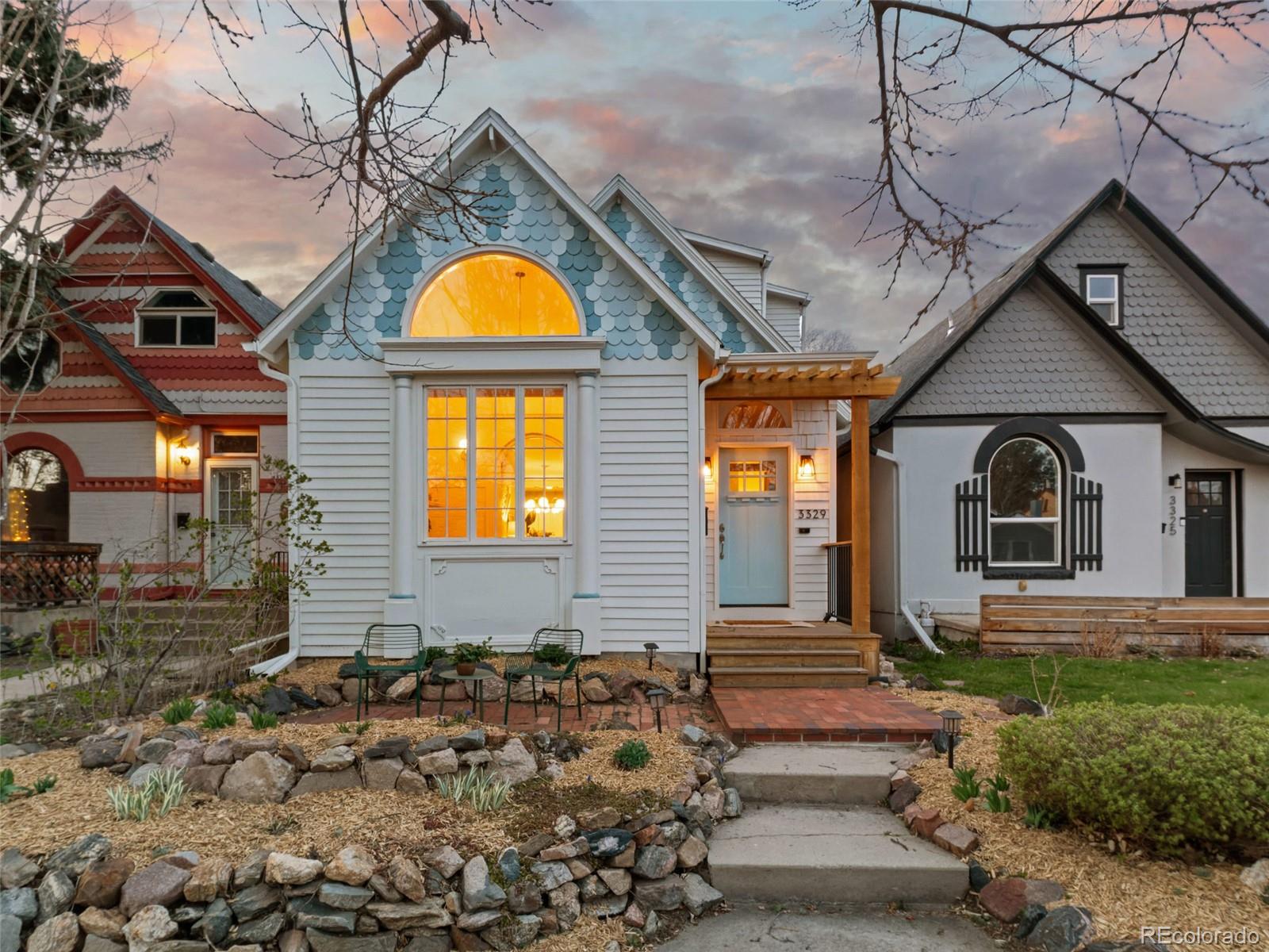 3329 W 37th Avenue, denver MLS: 7109509 Beds: 3 Baths: 2 Price: $1,100,000