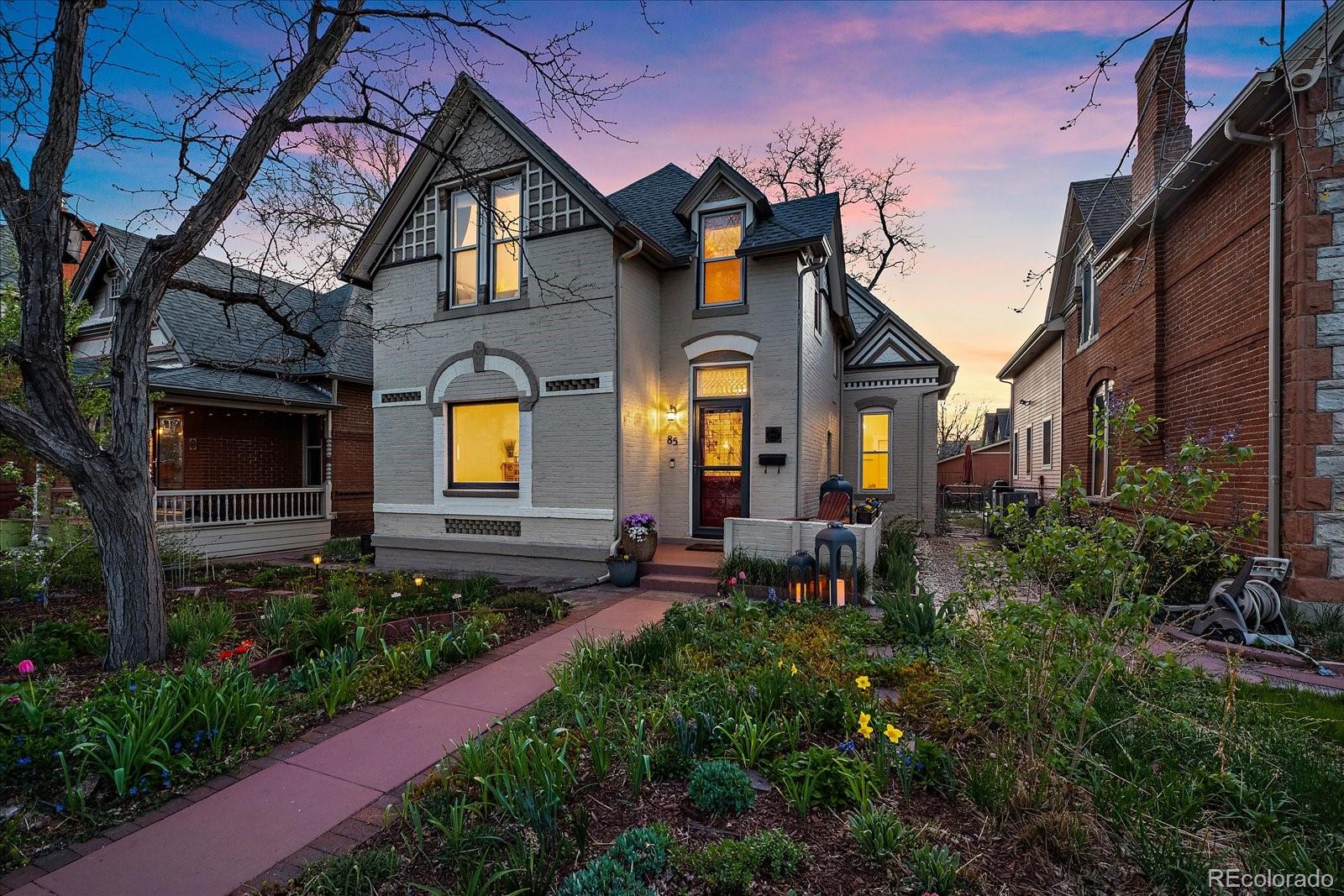 85  Bannock Street, denver MLS: 8867679 Beds: 3 Baths: 2 Price: $875,000