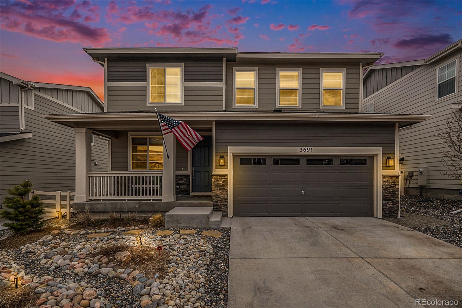 3691  Makley Circle, castle rock MLS: 5254551 Beds: 3 Baths: 3 Price: $600,000