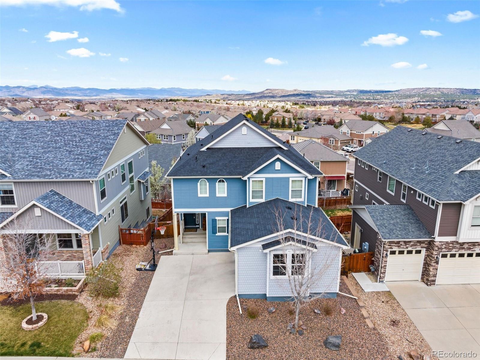 3417  First Light Drive, castle rock MLS: 7648165 Beds: 4 Baths: 4 Price: $650,000