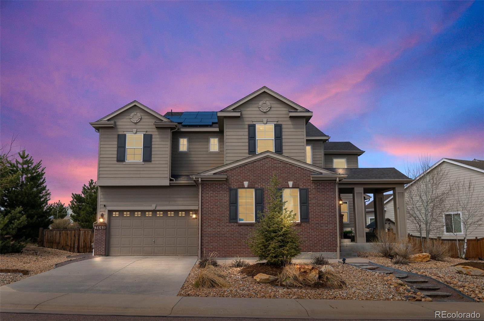 3665  Spanish Oaks Trail, castle rock MLS: 4265147 Beds: 4 Baths: 4 Price: $800,000