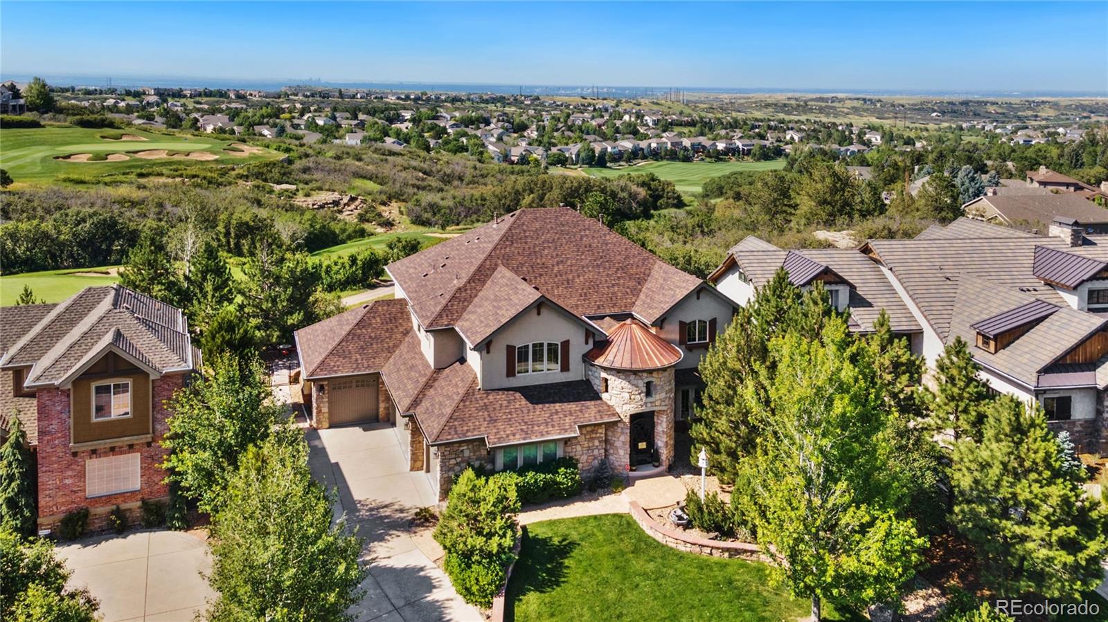 1227  Buffalo Ridge Road, castle pines MLS: 4866817 Beds: 6 Baths: 5 Price: $1,850,000