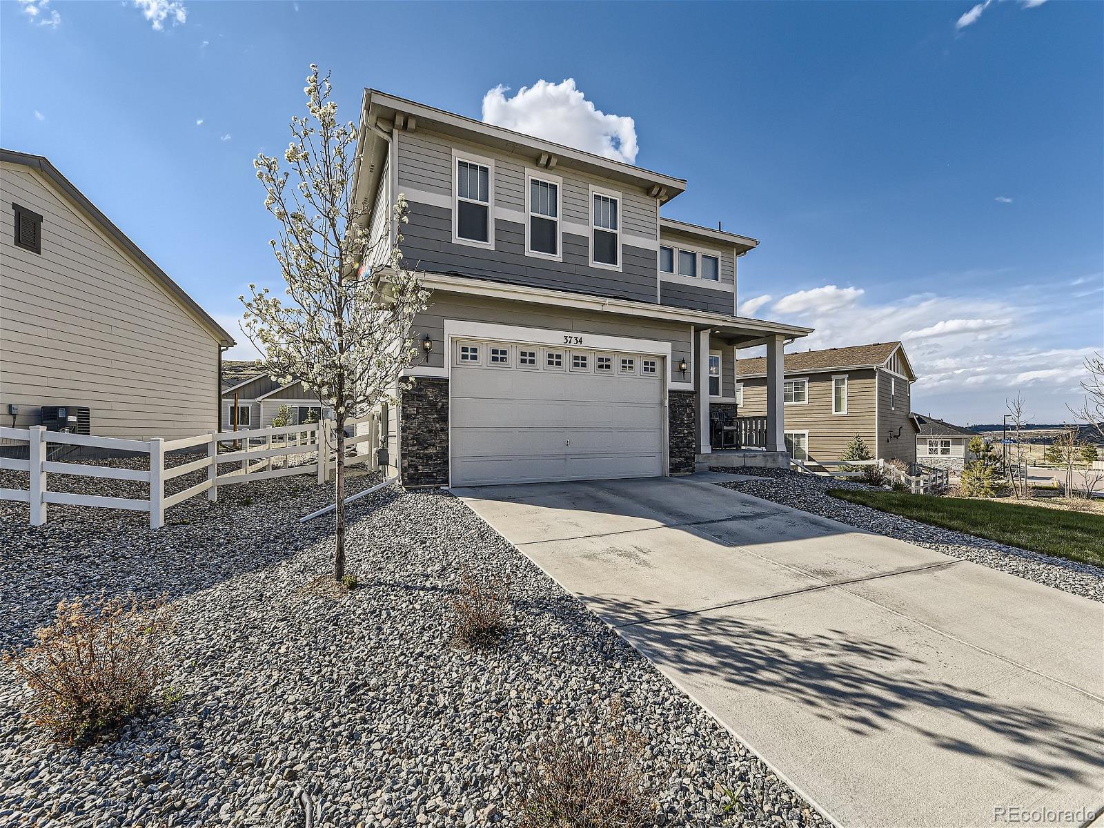 3734  Makley Circle, castle rock MLS: 4440192 Beds: 3 Baths: 3 Price: $599,999