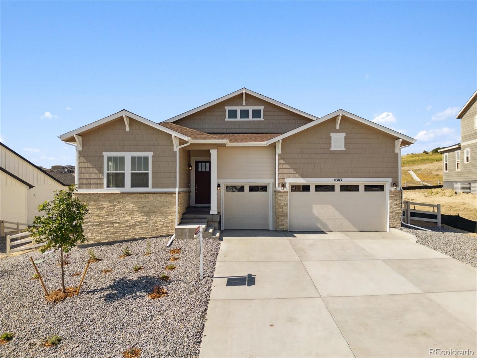 4383  Hickory Oaks Street, castle rock MLS: 8133001 Beds: 4 Baths: 5 Price: $874,950