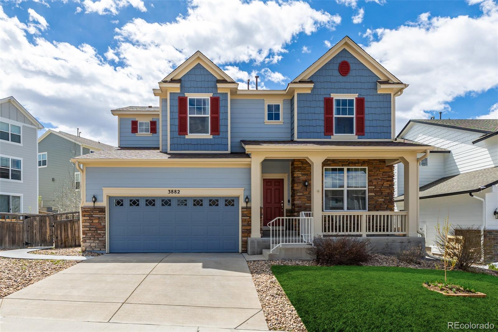 3882  Timeless Drive, castle rock MLS: 7043133 Beds: 4 Baths: 3 Price: $675,000